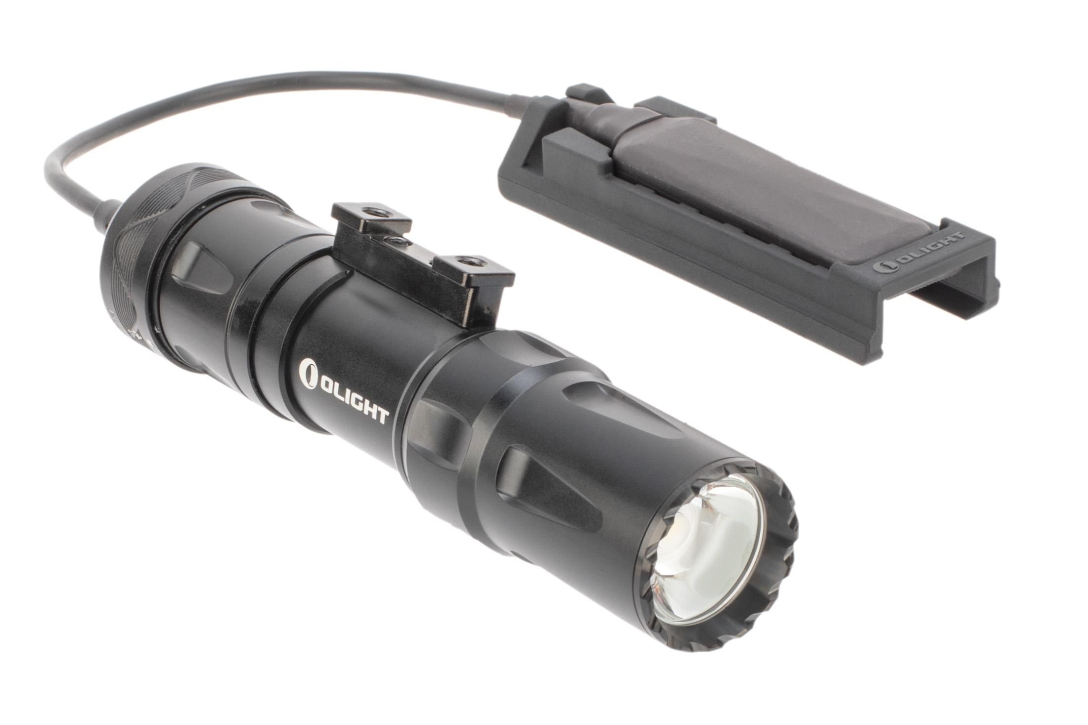 Olight Odin Mini 1250 Lumen Rechargeable Rail Mount Flashlight - Black